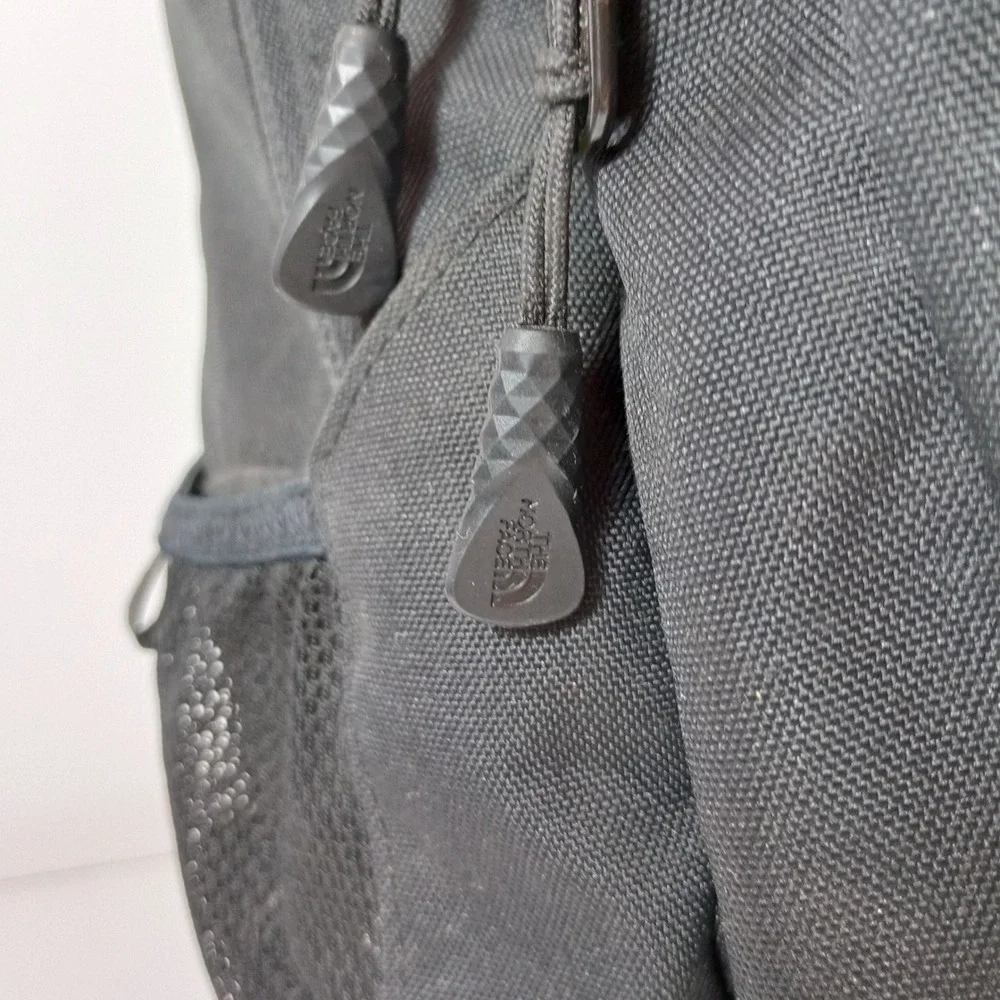 The North Face Groundwork Backpack Black FlexVent Laptop Bag Embroidered Corning